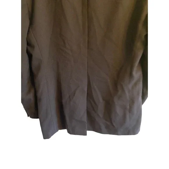 Stafford Navy Blue Gold Metal Button Blazer Mens 44L Sport Coat / Suit Jacket - Picture 2 of 7